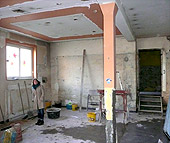 Umbau Eckladen in Wohnung